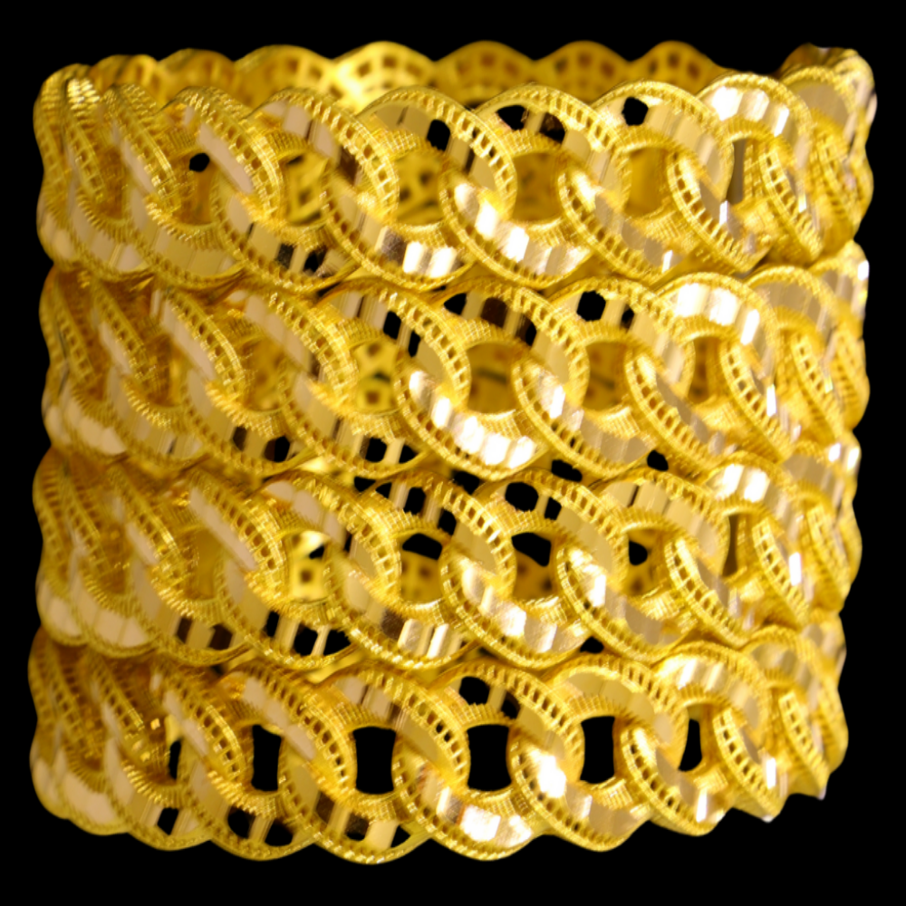 21K Gold Bangle Sets (XS)